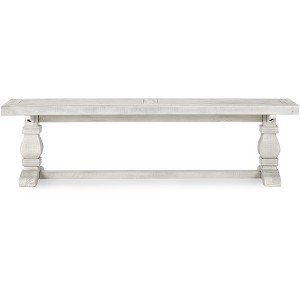 Christopher Knight Home Classic Gianna Farmhouse 66" Wooden Dining Bench - 1 of 4