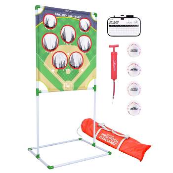 GoSports Pro Pitch Challenge Baseball Toss Toy Game Set - 16pc