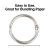 MyOfficeInnovations Loose Leaf Rings 1" Width 100PK 1804211 - 2 of 4