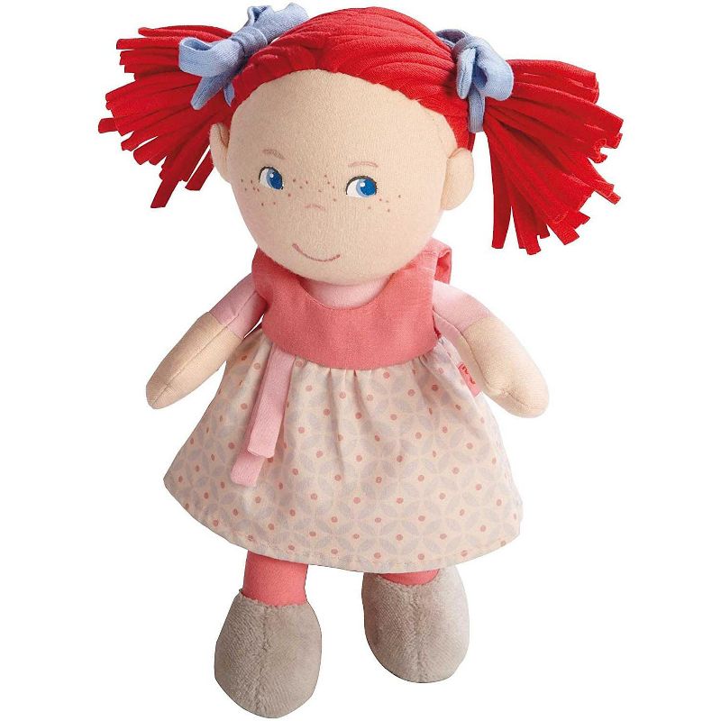 HABA Soft Doll Mirli 8" - First Baby Doll with Red Pigtails, 1 of 10