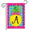 Briarwood Lane Summer Garden Flag 18x12.5 For Outdoor Pineapple Monogram Letter a Garden Flag Flag For Summer Garden Flag Flags For Outside - 2 of 4