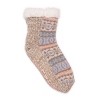 MUK LUKS Women's Pieced Cabin Sox (1 Pair Pack) - 2 of 3