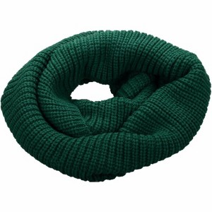 Zuppad Womens Thick Ribbed Knit Winter Infinity Circle Loop Scarf - 1 of 4