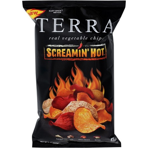 Terra Chips Screamin' Hot Vegetable Chips - Case of 12 - 5 oz - image 1 of 1