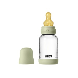 Bibs Baby Glass Bottle with Latex Nipple - 1 of 4