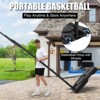 Basketball Hoop Outdoor Adjustable, 10 Ft Portable Basketball Hoop for Adults, Kids, and Youth - 3 of 4