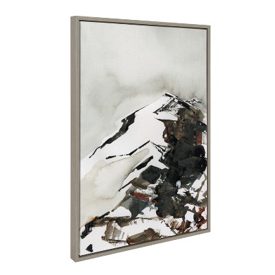23" x 33" Sylvie Close Your Eyes Remember X Frame Canvas by Maja Mitrovic - Kate & Laurel All Things Decor
