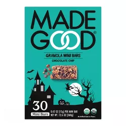 MadeGood Organic Mini Chocolate Chip Granola Bars - 30ct