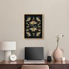 Art Remedy Gold Lux Scarf Elegant Butterfly Wall Art Framed - 2 of 4