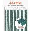 VEVOR Bottom Locking Privacy Slats, Single-Wall Vertical Bottom-Locking Slats for Chain-Link Fence, High-Density HDPE Chain Link Slats, Green - 3 of 4