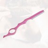 Unique Bargains Durable Haircut comb with Blades for Hair Styling Pink 1 Pc - 4 of 4