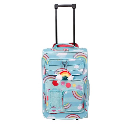Crckt 18" Kids Carry On Suitcase - Rainbow