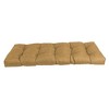 Blazing Needles, 51-inch by 19-inch Tufted Solid Outdoor Spun Polyester Loveseat Cushion - 2 of 3