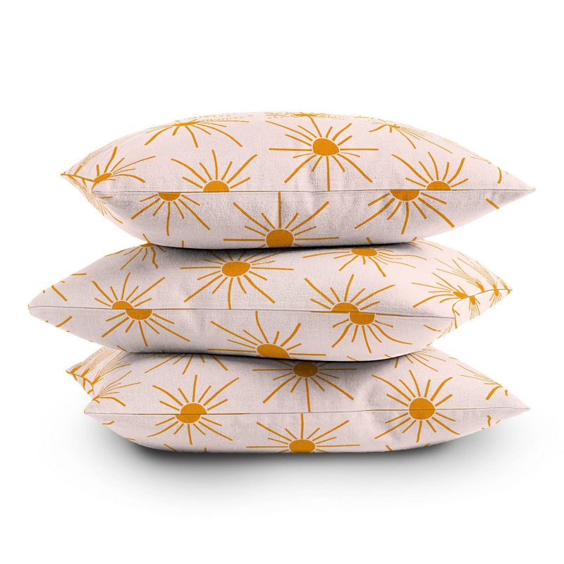 Maritza Lisa Sun Pattern Outdoor Throw Pillow Pink/Orange - Deny Designs, 4 of 5