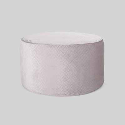 4' Arnside Glam Velvet Quilt Pattern Beanbag - Christopher Knight Home