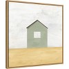 22" x 22" Rural Barn Simplicity II by Courtney Prahl Framed Canvas Wall Art Light Brown - Amanti Art: Modern Decor, Lithograph Print - 2 of 4