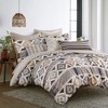 Santa Fe Duvet Set - Grey, Cream & Tan - Levtex Home - 2 of 4