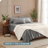 Microplush Fleece Bed Blanket by Bare Home - 4 of 4