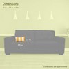 Majestic Home Goods,Pillow Vertical Stripe - 3 of 4