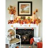 Fall Garland Maple Leaf, 5.9Ft/Piece Hanging Vine Garland Artificial Autumn Foliage Garland Thanksgiving Decor - 2 of 4
