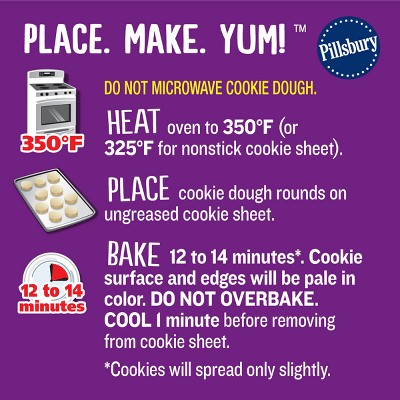 Pillsbury Ready-to-Bake Ghost Shape Sugar Cookies Dough - 9.1oz/20ct - Halloween