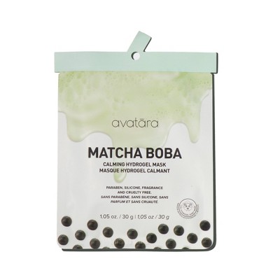 Avatara Matcha Boba Hydrogel Face Mask - 0.98oz