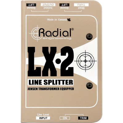 Radial Engineering LX-2 Line-Level Splitter and Attenuator