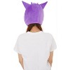 Clever Idiots Inc. Pokemon Gengar Cozy Costume Fluffy Beanie Hat - 4 of 4