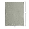 Storied Home Cotton Double Cloth Baby Blanket with Trim in Bag - 2 of 4