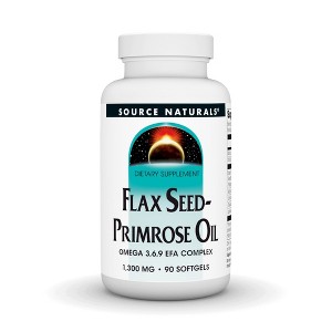 Flax Seed- Primrose Oil by Source Naturals, Inc.  -  90 Softgel - 1 of 3