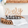 The Lakeside Collection Country Inspiration Word Blocks - Every Moment Matters - 2 of 3