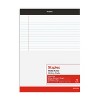 TRU RED Notepads 8.5" x 11.75" Wide White 50 Sh/Pad 12 Pads/PK TR57339 - 4 of 4
