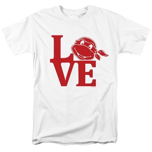 Men's Teenage Mutant Ninja Turtles Valentine's Day Love T-Shirt - 1 of 4
