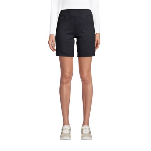 Lands' End Women's Petite Active 5 Pocket Pants - Medium - Black