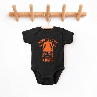 The Juniper Shop Mommy's Little Monster Boy Baby Bodysuit