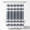 Cape Cod Stripe Yarn Dyed Cotton Shower Curtain - Lush Décor - image 2 of 4