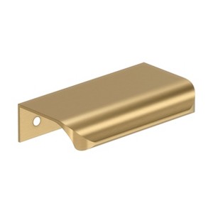 Amerock Streamline Tab 3 inch (76mm) Length Cabinet Finger Edge Pull - 1 of 4