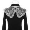 Elerevyo Women Rhinestone Detachable Fake Peter Pan Collar Little Shawl 1 Pc - 3 of 4
