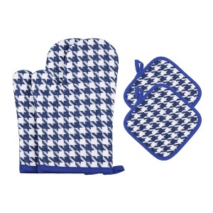 REGALWOVEN Oven Mitts and Pot Holders Sets 2Pcs, Heat Resistant Oven Mitts and Pot Holders for Kitchen - 1 of 4