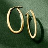 Ross-Simons Italian 14kt Yellow Gold Oval Hoop Earrings - 3 of 4
