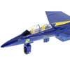 Playmaker Toys 🛦 United States Navy Blue Angels F/A-18 Super Hornet Fighter Jet 6 Inch Die Cast Metal Model Toy with Pullback Action (Complete 6 Set) - 3 of 4