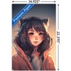 Trends International Wumples - Anime Catgirl Unframed Wall Poster Prints - 3 of 4