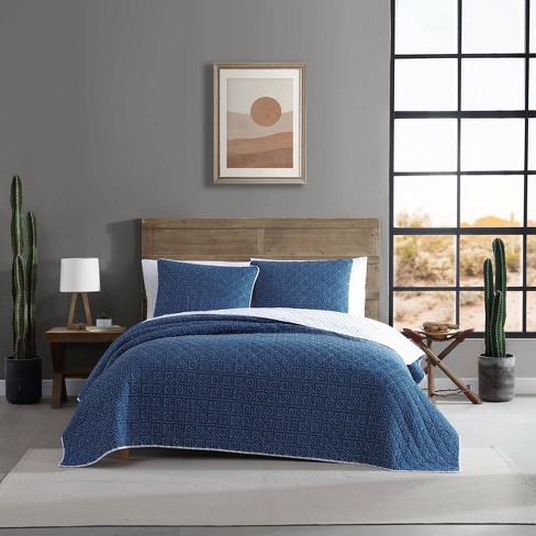 Twin Hamilton Cotton Quilt Set Blue - Wrangler : Target