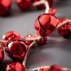 48"L Sullivans Christmas Mixed Red Jingle Bell Garland  Red - 2 of 4