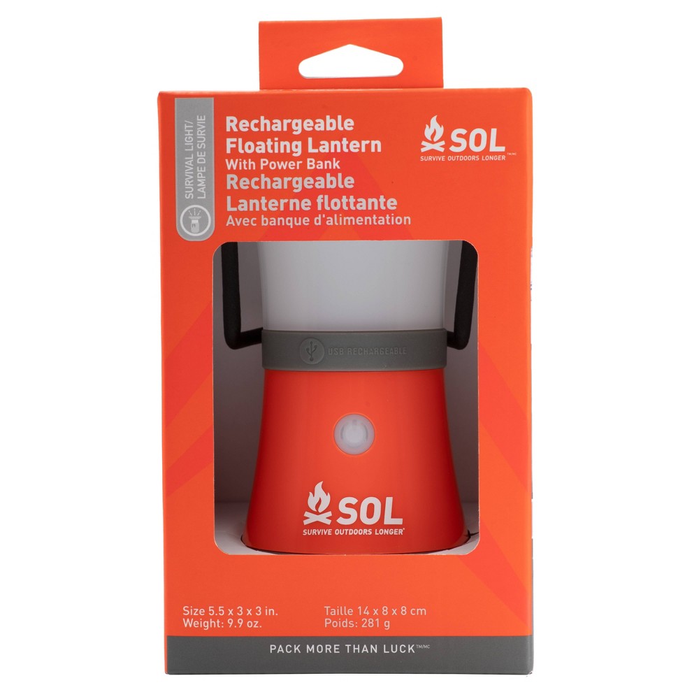 Photos - Flashlight SOL Survive Outdoors Longer Floating Lantern with Power Bank 