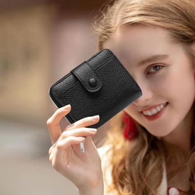 Clotth Women's RFID Blocking PU Leather Wallet - Large Capacity Bifold Wallet with Zipper Pocket,Compact Lightweight for Travel & Daily Use - image 2