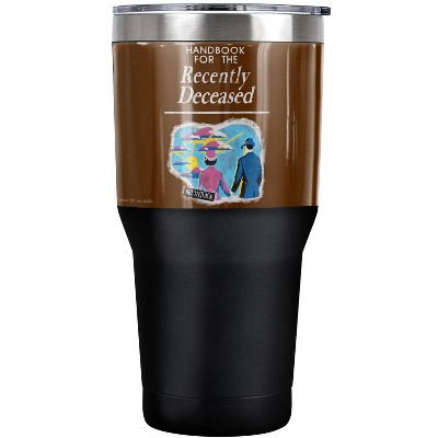 Beetlejuice The Handbook Steel Tumbler 30oz Coffee Travel Mug