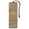 Dicksons Confirmed Encouraging Verse Woodgrain Finish White 6 x 2 Paper and Tassel Tassel Decoration Bookmark Pack of 12 - 2 of 2