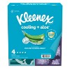 Kleenex Cooling + Aloe Facial Tissue - 4pk/50ct - 2 of 4