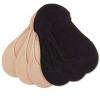 Memoi Women's 6 Pair Pack Barely There Micro Liner No-Show Socks - 3 of 4